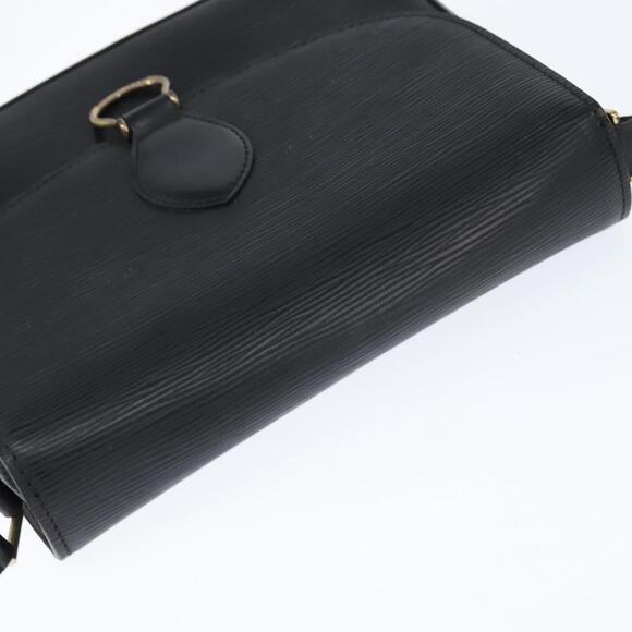 LOUIS VUITTON Epi Saint Cloud GM Shoulder Bag Black Noir M52192 LV Auth BA7219 - Picture 6 of 16